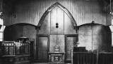 The altar of the 1909 church